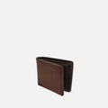 Telmo-1 cartera efecto ante con compartimento para billetes, tarjetas y monedas 