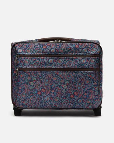 Pasley maletín con ruedas estampado con bolsillo para portátil 