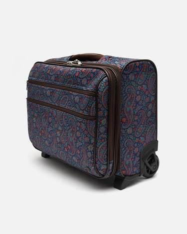 Pasley maletín con ruedas estampado con bolsillo para portátil 