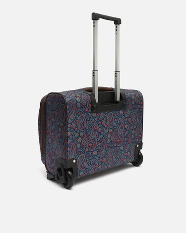 Pasley maletín con ruedas estampado con bolsillo para portátil 