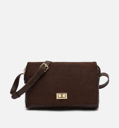 Richa bolso bandolera combinado con solapa efecto ante 