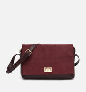 Richa bolso bandolera combinado con solapa efecto ante 