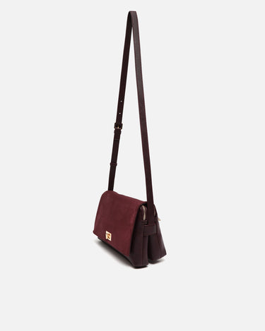 Richa bolso bandolera combinado con solapa efecto ante 