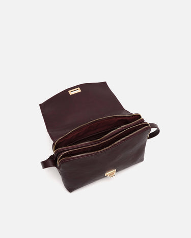 Richa bolso bandolera combinado con solapa efecto ante 