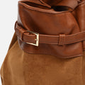 Richo bolso de hombro combiado efecto ante 