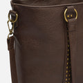 Mampini bolso shopper grande con asa bandolera extraíble y detalles metálicos 