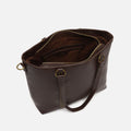 Mampini bolso shopper grande con asa bandolera extraíble y detalles metálicos 
