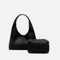 Pologito bolso hobo de mano mini con neceser extraíble 