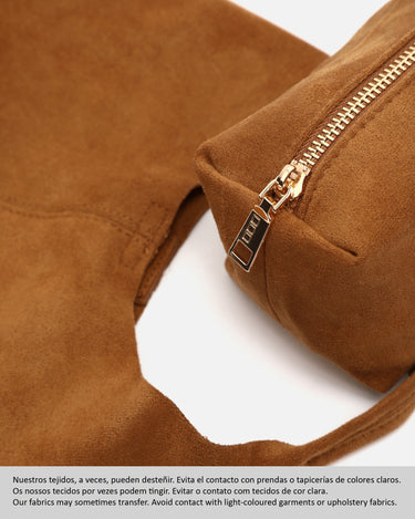 Pologito-1 bolso hobo mini efecto ante con neceser 