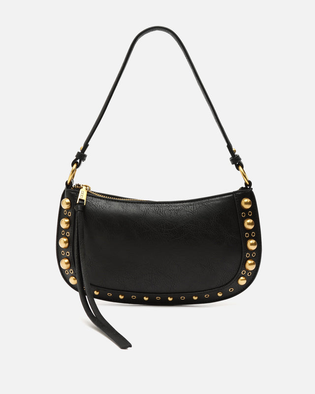 Maden bolso de hombro pequeño con detalles metálicos