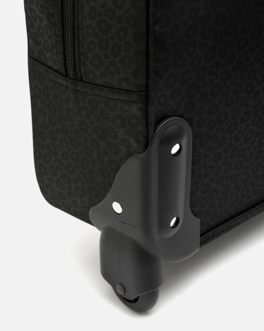 Pardi maletín con ruedas animal print y bolsillo para portátil 