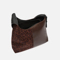 Belba bolso hobo efeco ante y estampado animal print  