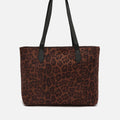 Belbu bolso shopper grande efecto ante animal print 