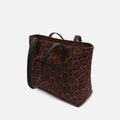 Belbu bolso shopper grande efecto ante animal print 
