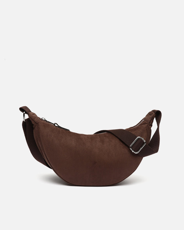 Juni Bauchtasche in Velourslederoptik