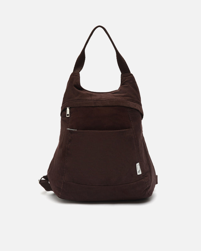 Mochila antirroubo Coroy com efeito de bombazina
