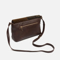 Bemir bolso bandolera con solapa y estampado patchwork animal print 