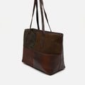 Bemiri bolso shopper grande con estampado patchwork animal print 