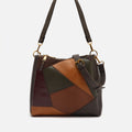 Patxi bolso de hombro e bandolera extraíble con estampado patcwork 