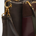 Patxi bolso de hombro e bandolera extraíble con estampado patcwork 