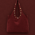 Nemi bolso hobo grande efecto ante con detalles metálicos grandes 