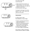 London maleta grande rígida instrucciones 