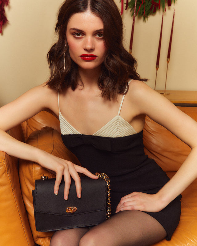 Koda bolso de fiesta pequeño con solapa