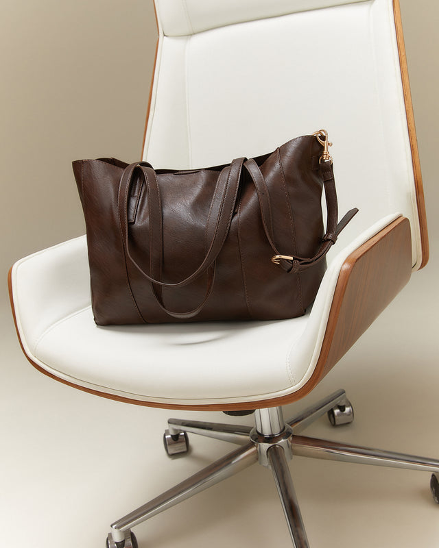 Delfino bolso shopper grande con bolsa interior extraíble