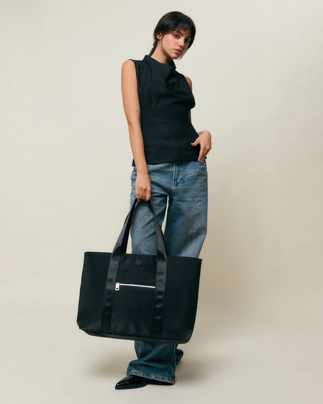 Borsa A Tracolla Da Donna In Nylon Viola ENKNIGHT - Leggera Per Viaggio E Tutti I Giorni