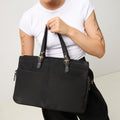 Basiliso portaordenador estilo bolso shopper en nylon 13.3 pulgadas 