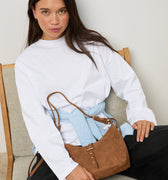 Belly bolso de hombro pequeño efecto ante 