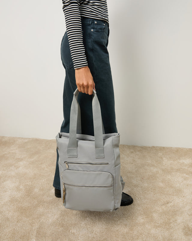 Capar sac à dos avec poche pour ordinateur portable 13 pouces et poignée d'épaule