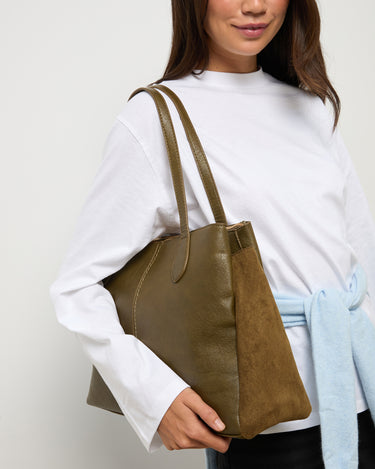 Caton bolso shopper grande efecto ante 