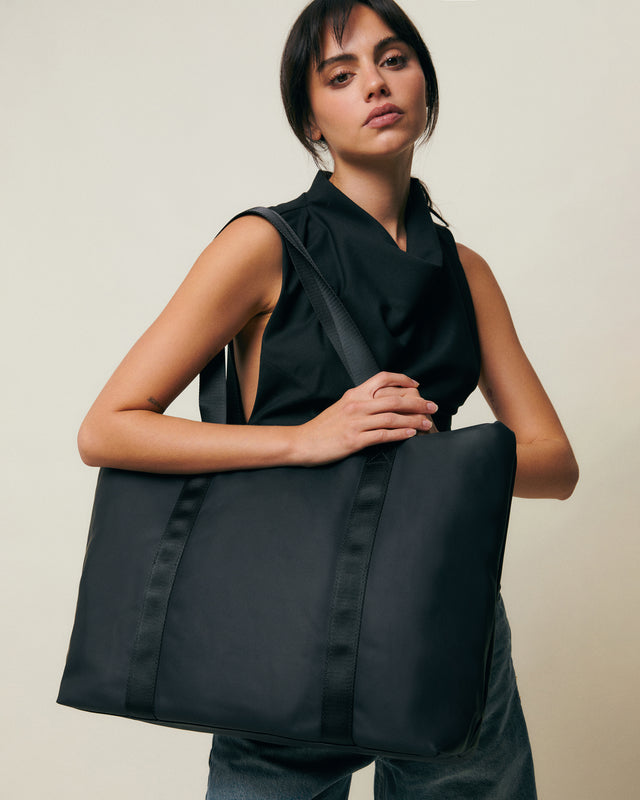 Chuby bolso shopper grande con bolsillo para portátil (14