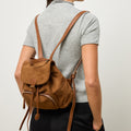 Eliza-1 mochila pequeña efecto ante con solapa 