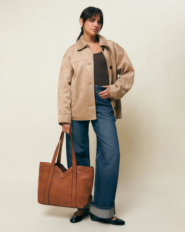 Emme bolso shopper grande con neceser extraíble