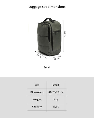 Hadaru Trolley Mochila 