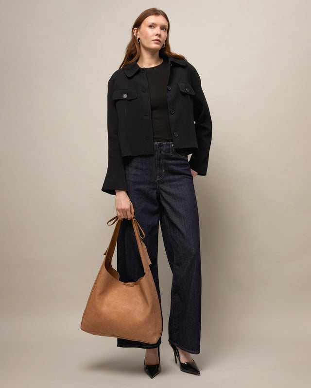 Kaira Hobo bag with removable toiletries bag