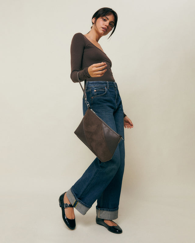 Lumi bolso bandolera pequeño efecto ante