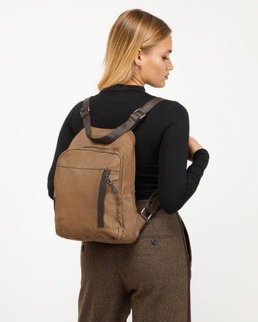 Bolso Tous Mujer Mochila Antirrobo MISAKO Para Mujer Compacta Y