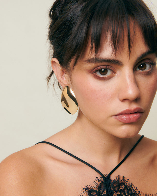 Ovni pendientes grandes