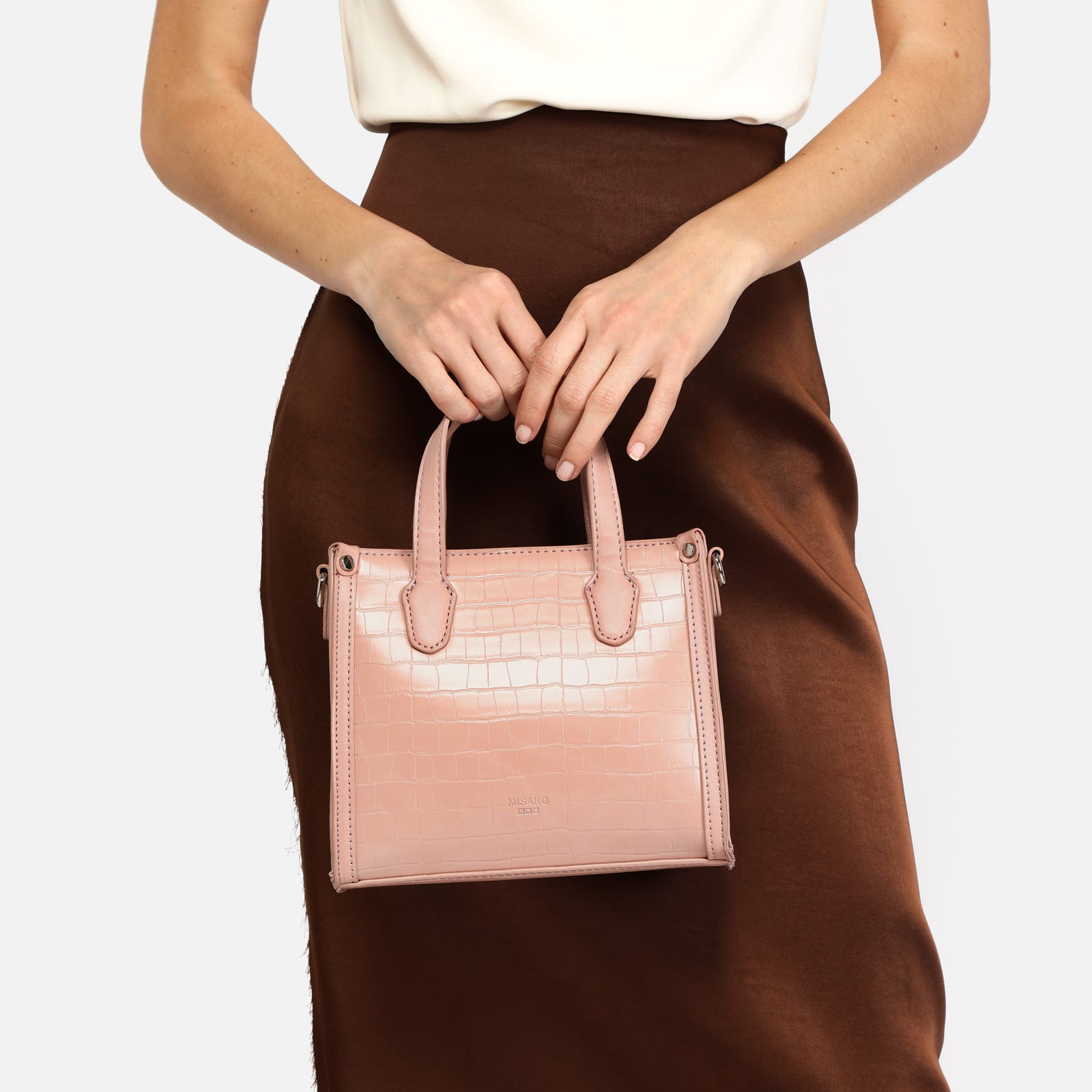 Bolsos Misako Bolso Bandolera MISAKO Amys Negro Pequeño Con