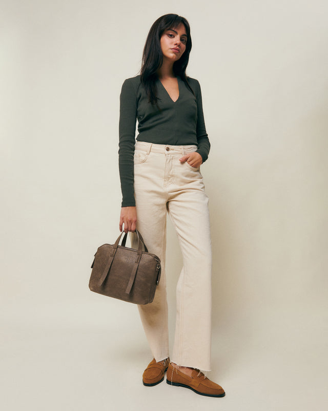 Worfito shoulder bag with hand strap 