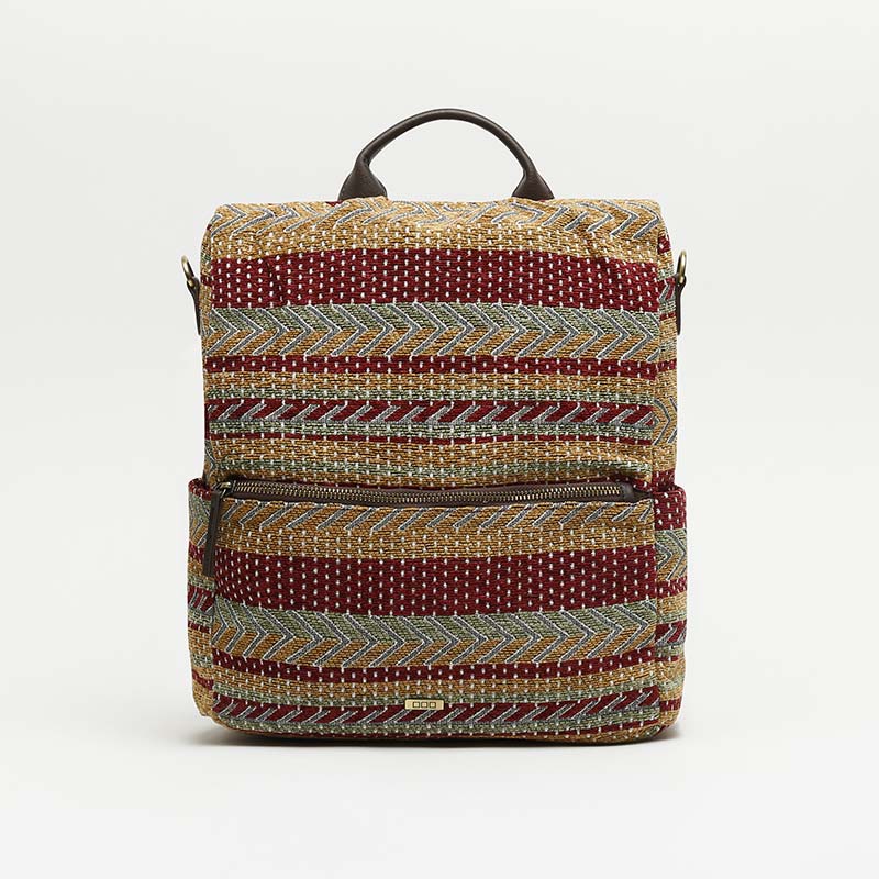 Maly backpack anti-theft jacquard