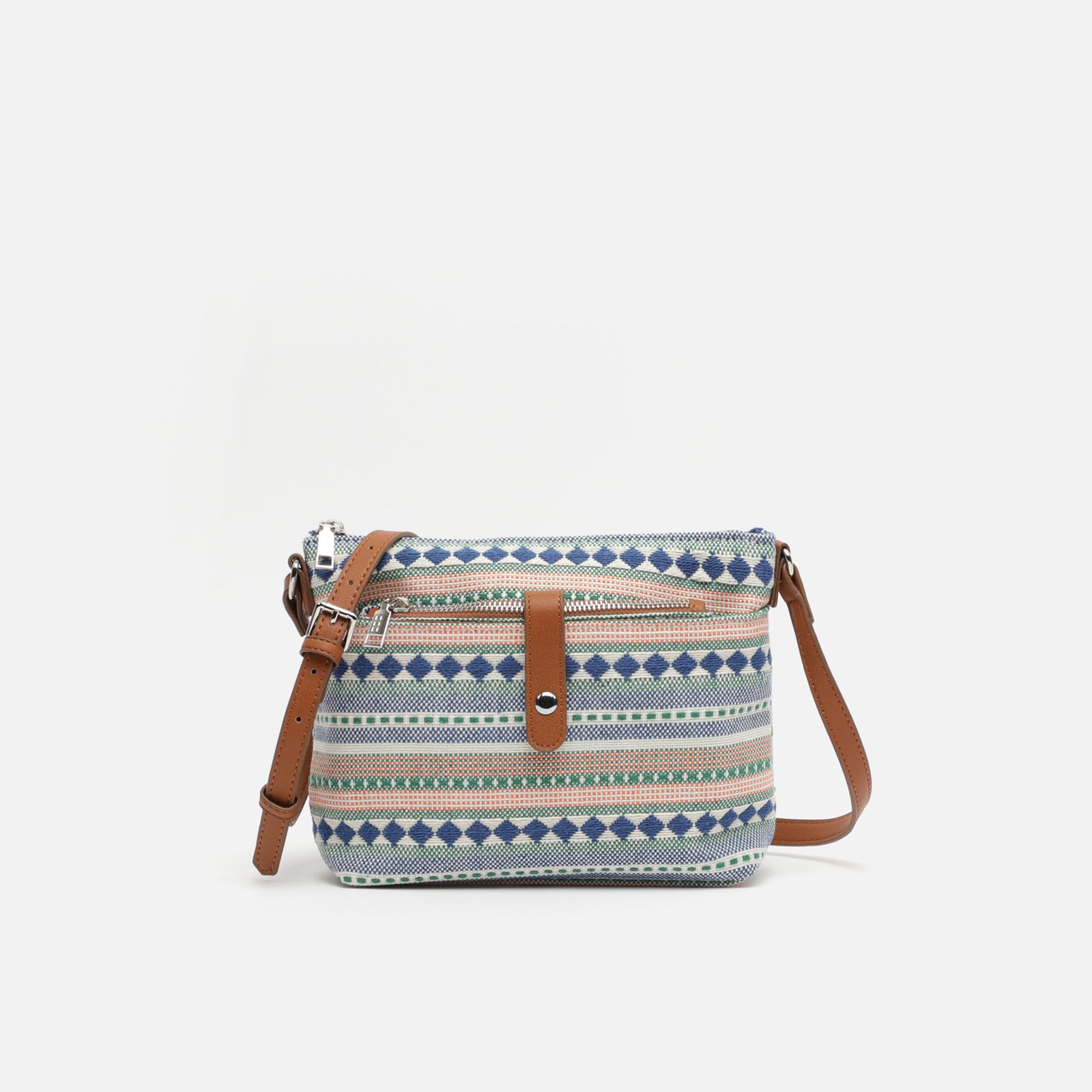 Lupis printed shoulder bag with small vanity case 